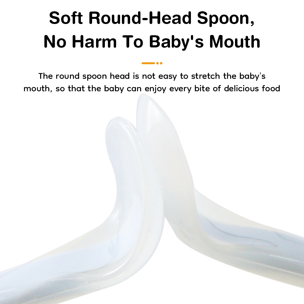 Sendok Bayi Dr.isla BT10 Liquid Silicone BPA Free Desain Ergonomis Foto 4