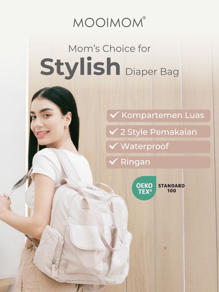 MOOIMOM Diaper Bag 2-Ways Backpack Foto 8