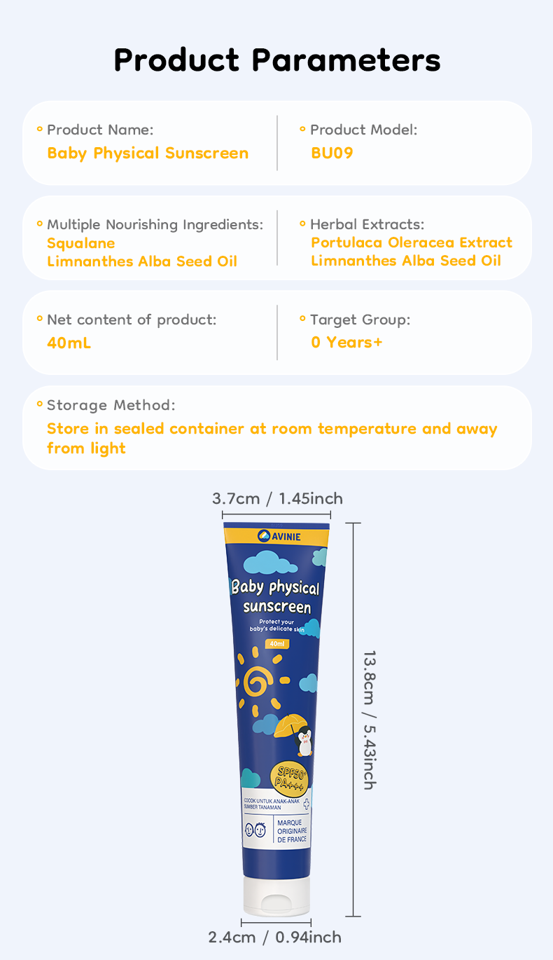 Avinie Sunscreen Bayi SPF50+ PA+++ Foto 6